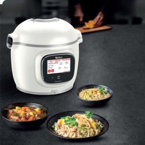 Мултикукър Tefal CY9441F2 Cook4me Connect Touch PRO, white (only RO/BG), integrated scale, wifi connection, 250 recipes embeded, 1600W, 15 cooking modes