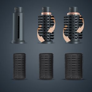 Електрическа четка за коса Rowenta UB9920E0 Air Rotate, Rotative Brush with BLDC Motor, 3 acc + Vanity