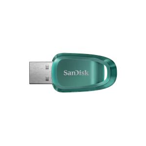 SanDisk Флаш памет Ultra ECO 256GB, USB 3.2 100 MB/s , зелена