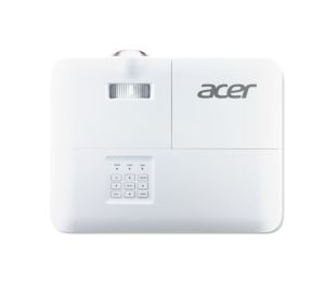 Мултимедиен проектор Acer Projector S1387n, DLP, Short Throw 0.5, WXGA (1280x800), 4000 ANSI Lum, 20 000:1, 1x Zoom, 2x HDMI (1.4b), Component Video (D-sub), PC Audio 3.5mm, RCA, DC Out (5V/1A, USB-A), RG-45, RS232, Speaker 16W, 3.1 kg, 3Y, White