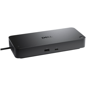 Dock Dell Pro Thunderbolt 4 Smart Dock SD25TB4 Supports up to 4x4K 60Hz, 2x DP1.4, 1x HDMI 2.1, 2x Thunderbolt 4, 4x USB-A, 2x USB-C, 2.5GbE LAN, 130W PD (Dell), 96W (non-Dell), USB-C host, Wake-on-LAN, PXE Boot, MAC pass-through, 3Y