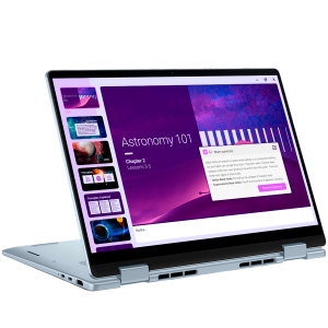 Dell 14 Plus 2-in-1 (DB04250), Intel Core Ultra 7 256V(8C, 8T, 12MB, up to 4.8GHz), 14.0" 2K(1920x1200) Touch WVA, 16GB LPDDR5x, 1TB M.2 SSD, Arc Graphics, WiFi+BT, Cam+Mic, EN Backlit KBD, FPR, Win11Pro, 3Y Led Carry