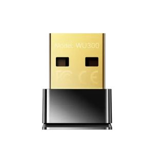 Безжичен нано адаптер Cudy WU300 WiFi 6, 286 Mbps, USB 2.0