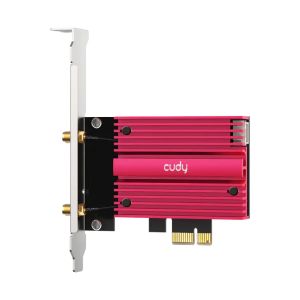 Мрежова карта Cudy WE9300S, Tri-Band WiFi 7 PCI-e, 5760 + 2880 Mbps