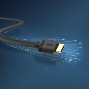 HAMA Kабел HDMI - HDMI Ultra High Speed, сертифициран, 8K, 2.0 м