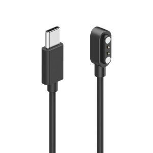 HAMA Заряден кабел за смарт часовници, с магнитно зареждане, USB-C, 60 см, черен