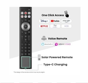 Телевизор Hisense 85"U7Q Pro, 4K Ultra HD 3840x2160, ULED, FALD, Quantum Dot, 165Hz, IPS, HDR 10+, HLG, Dolby Vision IQ, Dolby Atmos, Smart TV, WiFi 5GHz, WiFi Direct, BT, Anyview Cast,light sensor,Solar Powered Remote, 4xHDMI, 2xUSB, LAN, CI+, DVB-T2/C/S