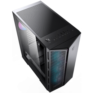 MSI MPG GUNGNIR 111R, Mid-Tower, ATX/Micro-ATX/Mini-ITX, 2x USB 3.2 Gen 1 Type-A, 1x USB 3.2 Gen 2x2 Type-C, 1x Audio/1x Mic, 4x 120mm ARGB Fans, Mesh Front Panel, 4mm Tempered Glass