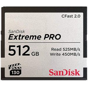 SANDISK Extreme PRO CFAST 2.0 512GB 525MB/s VPG130