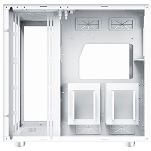 Aquarius Pro Arctic EN49424 White, ATX/M-ATX/Mini ITX, USB3.0x2+USB2.0x2+Type C , Front & Left TG, 7PCS X24A & Galaxy II Fan Control Kit