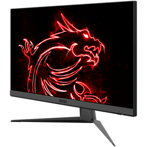 MSI Optix G243 Gaming Monitor, 23.8" 165Hz, FHD (1920x1080) 16:9, VA Anti-glare, 1ms, 350nits, 3000:1, 178°/178°, Freesync Premium, Adjustable Stand, 1x DP, 2x HDMI, 3Y Warranty