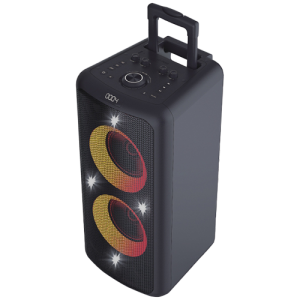Multimedia Speakers F&D PA300, Bluetooth 5.0, RMS: 100W(50W*2), Subwoofer: 7", LED display, Multicolor, FM, Optical, USB, AUX, Remote control, microphone, Built-in 7Ah rechargeable battery