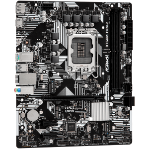 ASROCK MB B760  2 x DDR5 1 x HDMI Port 1 x DisplayPort 4 x SATA3 2 x Ultra M.2 Micro ATX