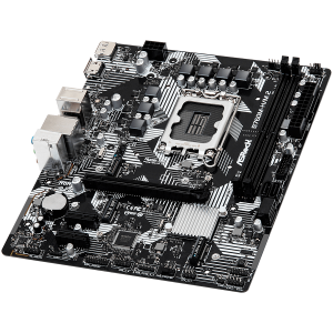 ASROCK MB B760  2 x DDR5 1 x HDMI Port 1 x DisplayPort 4 x SATA3 2 x Ultra M.2 Micro ATX