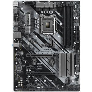 ASROCK Main Board Desktop Z490 PHANTOM GAMING 4 (S1200, 4xDDR4,2xPCIe x16,3xPCI Ex1, 6 SATA3, 1xUltra M.2 ,GLAN,HDMI,COM Header, USB 3.2 ) ATX retail