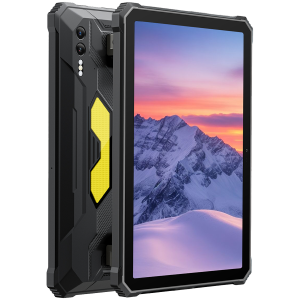 Blackview Rugged Tab Active 10 Pro 10.95-inch FHD+IPS 1920x1200 90Hz Corning 3th 12GB/512GB MT6878 Octa-core 2.5GHz 50MP Front/108MP+20MP Rear Camera infared nught vision 30000mAh NO Charging Android 14 up to 15 NFC Camping lights MIL-STD-810H Black