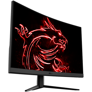 MSI Optix G27CQ4 Curved Gaming Monitor, 27" 165Hz, WQHD (2560 x 1440) 16:9, VA Anti-glare, 1ms, 250nits, 3000:1, 178°/178°, 1500R Curve, Freesync, Adjustable Stand, 1x DP, 2x HDMI, 3Y Warranty
