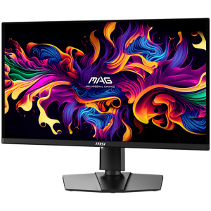 MSI MAG 271QPX QD-OLED E2 Gaming Monitor, 27" 240Hz, UHD (2560x1440) 16:9, QD-OLED, 0.03ms, 250nits, 1500000:1, 178/178, AMD FreeSync Premium, Adjustable Stand, 1x DP, 2x HDMI, 1x Type-C, 1x Headphone out, 3Y Warranty