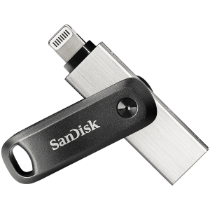 SANDISK iXpand Flash Drive Go 64GB - USB3.0 + Lightning - for iPhone and iPad