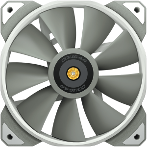 COUGAR MHP 120 White (3 Fan Pack), 120mm 4-pin PWM fan, 600-2000RPM, HDB Bearing, Anti-vibration Dampers, Extension Cable + Low-Noise Adapter, Case + Radiator screws, 82.48 CFM, 4.24mm H20, 34.5 dBA (Max)