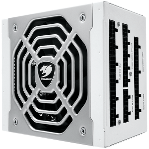 COUGAR POLAR X2 1050, 1050W, 80 Plus PLATINUM, PCIE 5.0, ATX 3.0, Fully Modular Power Supply Unit, Strong Safeguards: OCP, OPP, OVP, UVP, SCP & OTP, Conformal Coating Protection, 135mm HDB Fan, 100% Japanese Capacitors, Zero Noise Mode, Dimensions: 180x15