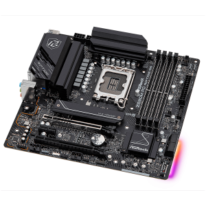 ASROCK Main Board Desktop Z690M PG Riptige/D5 (S1700, 4x DDR5, 1x PCIe 5.0 x16, 1x PCIe 4.0 x16, 1x PCIe 3.0 x1, 4x SATA3 6.0Gb/s, 2x m.2 PCIe Gen4x4, RAID 0,1,5,10, 8x USB 3.2, 2x USB-C 1x RJ-45 2.5G Lan, HDMI, DP) ATX, Retail