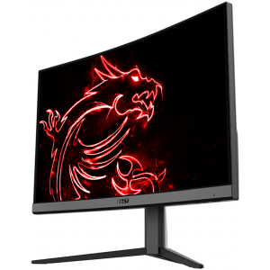 MSI Optix G24C4 Curved Gaming Monitor, 23.8" 144Hz, FHD (1920x1080) 16:9, VA Anti-glare, 1ms, 250nits, 3000:1, 178°/178°, 1500R Curve, Freesync Premium, Adjustable Stand, 1x DP, 2x HDMI, 3Y Warranty