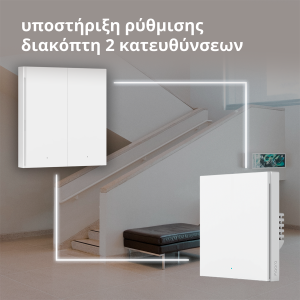 Aqara Smart Wall Switch H1 (no neutral, single rocker): Model: WS-EUK01; SKU: AK071EUW01