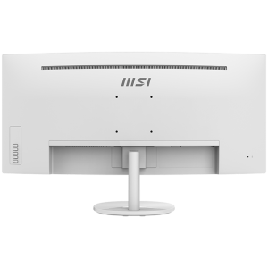 MSI PRO MP341CQW Professional Business Monitor, 34", 100Hz, UWQHD (3440x1440) 21:9, VA Anti-glare, 1ms/4ms, 3000:1, 178/178, 1500R Curve, FreeSync, 2x HDMI, 1x DP, Tilt, Speakers, White, 3Y Warranty