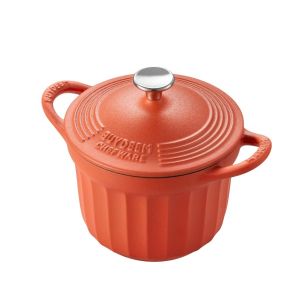 BUYDEEM Enameled Cast Iron Dutch Oven 1,8L, model CP541, color Koi Red