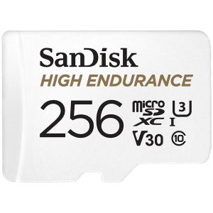 SANDISK MAX ENDURANCE microSDXC 256GB + SD Adapter 120,000 Hours