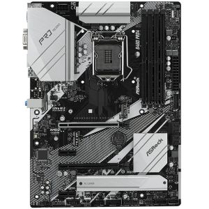 ASROCK Main Board Desktop B460 PRO4 (S1200, 4xDDR4,2xPCIe x16,2xPCI Ex1, 6 SATA3 ,1x Ultra M.2, GLAN,VGA,DP,HDMI,USB 3.1 ) ATX retail