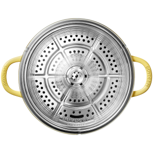 BUYDEEM Cast Aluminum Nonstick Multi  function pot 3,8L, model CP181, color Mellow Yellow