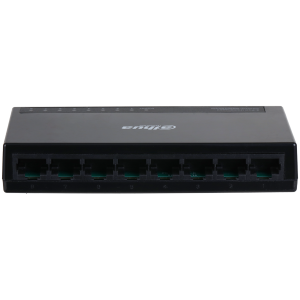 Dahua 8-port Gigabit 10/100/1000, Layer 2 Switch, Switching Capacity 16GB/s, MAC Table Size 2K