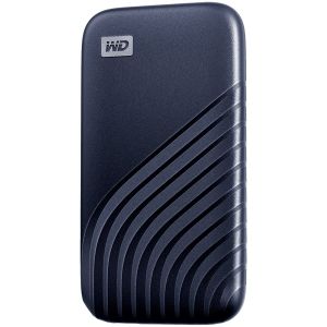WD 1TB My Passport SSD - Portable SSD, up to 1050MB/s Read and 1000MB/s Write Speeds, USB 3.2 Gen 2 - Midnight Blue