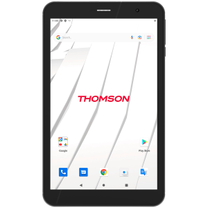 THOMSON TEO8 LTE, 8-inch (1280X800) HD display, Quad Qore SC9832E, 2 GB RAM, 32 GB ROM, 1xNANO SIM, 1xMicroSD, 1xMicroUSB, 2.0MP front camera, 5.0MP rear camera, WiFi AC, 4G LTE, BT 4.0, 4000mAh 3.8V battery, Plastic/Black, Android 13Go Edition