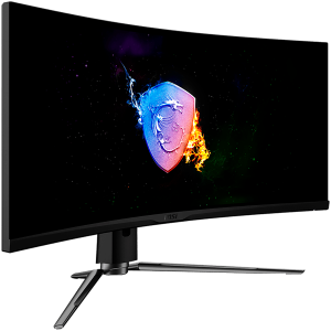 MSI MPG ARTYMIS 343CQR Curved Gaming Monitor, 34" 165Hz, UWQHD (3440 x 1440) 21:9, VA Anti-glare, 1ms, 400nits, 3000:1, 178°/178°, HDR, 1000R Curve, Freesync, 1x DP, 2x HDMI, 1x Type-C, 2x USB 3.2 Type A, 1x Earphone out, Adjustable Stand, 3Y