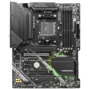 MSI MAG B550 TOMAHAWK MAX WIFI, ATX, Socket AM4, Dual Channel DDR4, 2x PCIe x16 slots, 2x M.2 slots, 1x HDMI, 1x DP, 2x USB 3.2 Gen 2, 2x USB 3.2 Gen 1, 4x USB 2.0 ports, 7.1 HD Audio, 2.5Gbps LAN, 3Y
