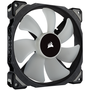 Corsair ML140 PRO RGB, 140mm Premium Magnetic Levitation RGB LED PWM Fan, Single Pack