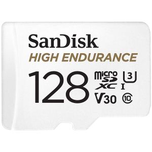 SANDISK MAX ENDURANCE microSDXC 128GB + SD Adapter 60,000 Hours