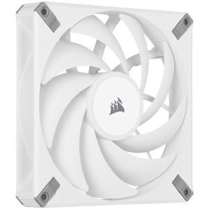 Corsair AF ELITE Series, AF140 ELITE WHITE, 140mm Fluid Dynamic Fan with AirGuide, Single Pack