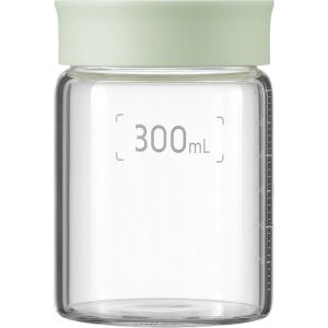 BUYDEEM Glass storage box 300ml x2, model CS1002, color Cozy Greenish