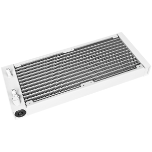 DeepCool LE520 WH, 240mm CPU Liquid Cooler, 2x120mm ARGB PWM Fans, Anti-Leak Technology, ARGB Pump Top, White, LGA 1700/1200/115x, AMD AM5/AM4, 3Y, R-LE520-WHAMMN-G-1