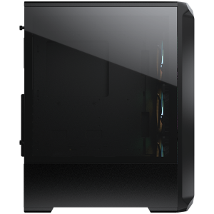 COUGAR Archon 2 Mesh RGB (Black), Mid Tower, 3x 120 ARGB Fans, RGB Button, 3mm Tempered Glass, Mini ITX / Micro ATX / ATX, USB 3.0 x 2, USB 2.0 x 1, Mic x 1 / Audio x 1