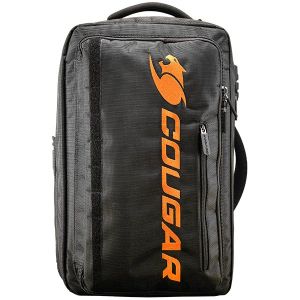 COUGAR FORTRESS Backpack, Shockproof anti-vibration structure, Multi-layered and multi-functional structure, Padded back panel and hide-able hip belt, Dual use: Backpack and shoulder bag