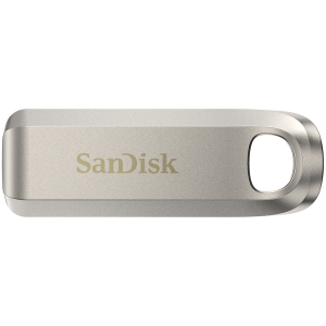 SANDISK Ultra Luxe USB Type-C Flash Drive 128GB USB 3.2 Gen 1 Performance with a Premium Metal Design