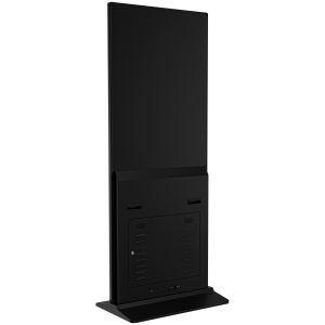 Prestigio Solutions IDS Indoor Totem Vertical 55 inches, 4K (2160x3840), Android 11: RK3399B/4GB/64GB, IR10TP, Power Plug EU.