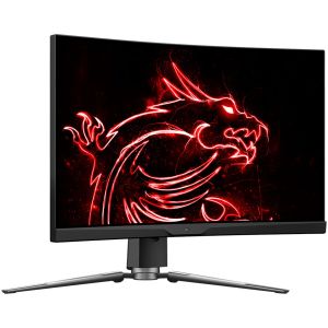 MSI MPG ARTYMIS 273CQR Curved Gaming Monitor, 27" 165Hz, WQHD (2560 x 1440) 16:9, VA Anti-glare, 1ms, 400nits, 3000:1, 178°/178°, HDR, 1000R Curve, Freesync Premium, 1x DP, 2x HDMI, 1x Type-C, 2x USB 2.0 Type A, 1x Earphone out, Adjustable Stand, 3Y
