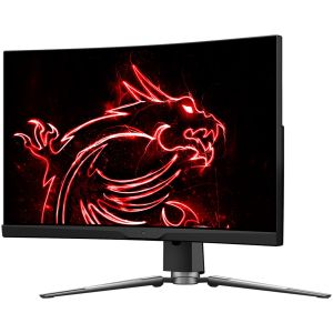 MSI MPG ARTYMIS 273CQR Curved Gaming Monitor, 27" 165Hz, WQHD (2560 x 1440) 16:9, VA Anti-glare, 1ms, 400nits, 3000:1, 178°/178°, HDR, 1000R Curve, Freesync Premium, 1x DP, 2x HDMI, 1x Type-C, 2x USB 2.0 Type A, 1x Earphone out, Adjustable Stand, 3Y