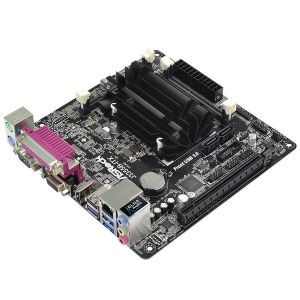 ASROCK Main Board Desktop (J3355 2.5GHz, DDR3 SO DIMM, 1xPCI 2.0x1,HDMI,VGA, 8ch, GLan,SATAIII,COM, LPT) Mini-ITX Box